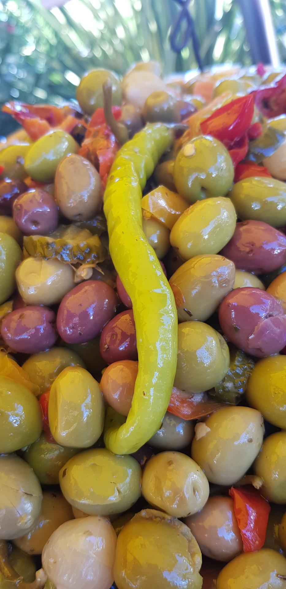 Olives pimentees les demons du midi hyeres